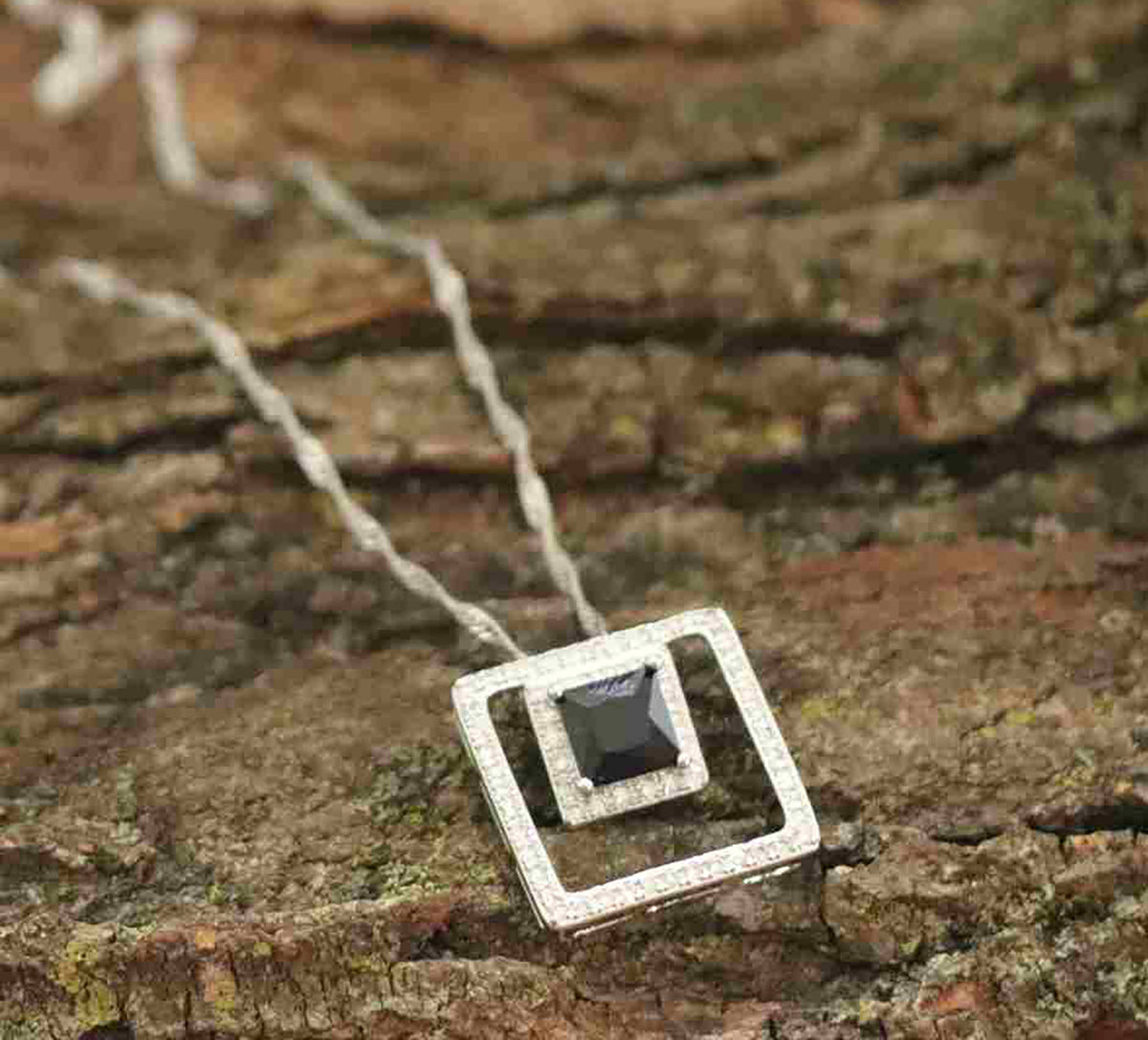 Monochrome Brilliance Sterling Silver Cubic Zirconia Jewelry Set