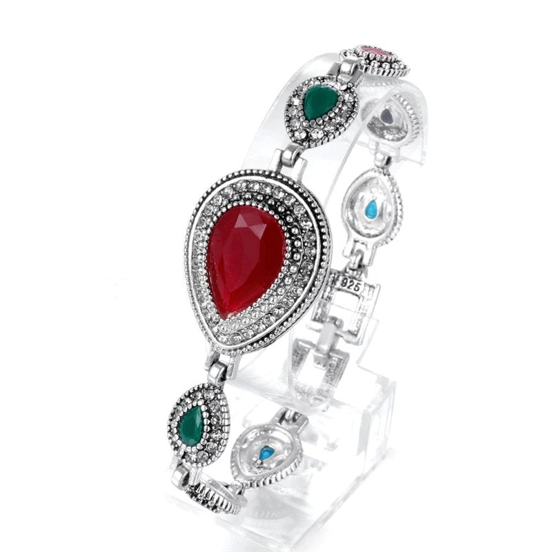 Elegant Rhodium Plated Classic Sterling Silver Bracelet