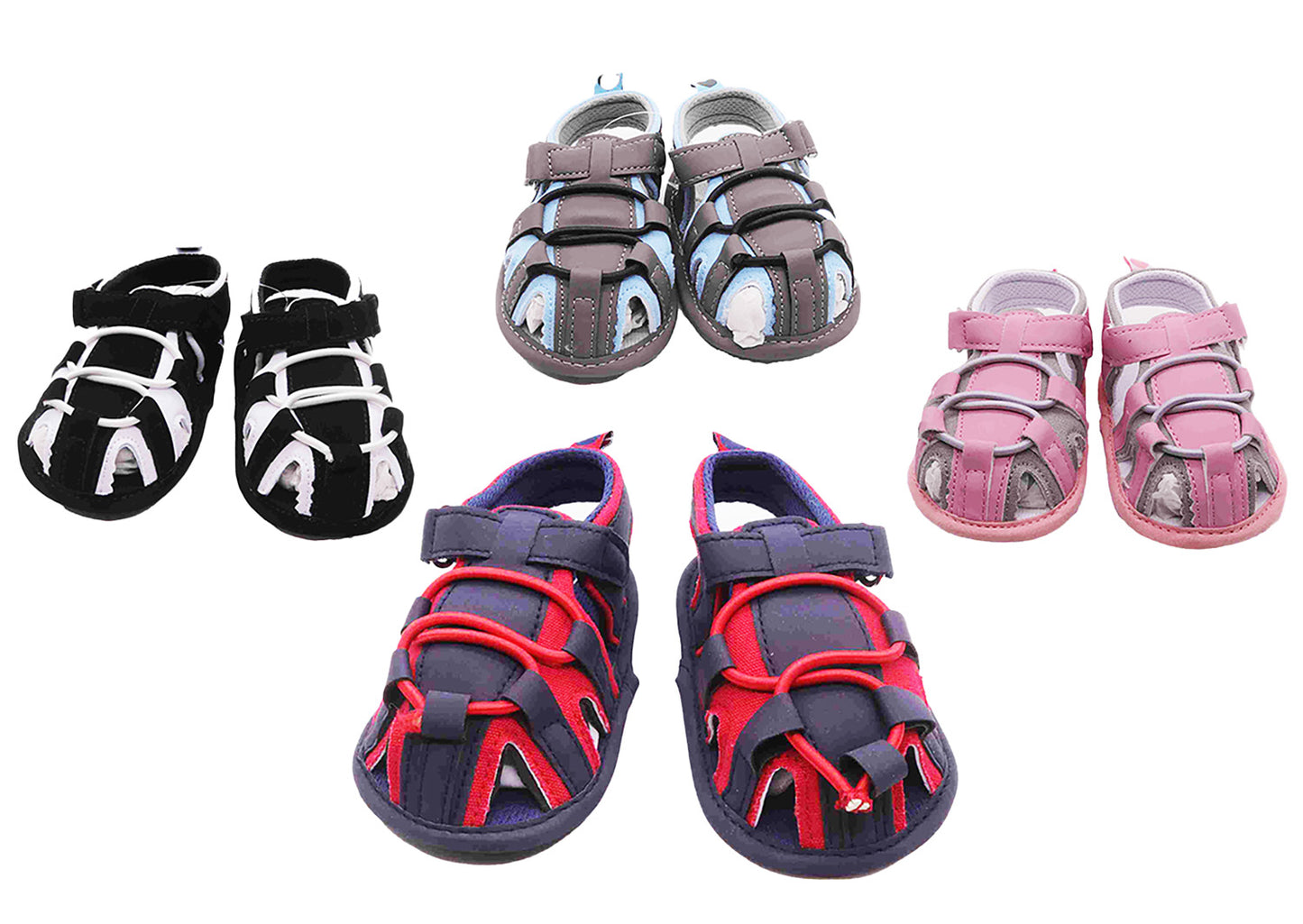 Cool Wave Adorable Multi-Color Baby Sandals