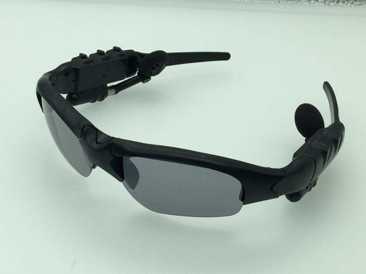 High-Quality Smart Sunglasses with Built-in Wireless Headset - Black