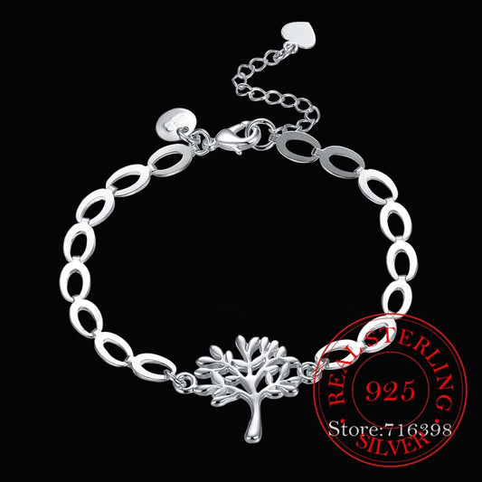 Sterling Silver The Tree of Life Bracelet